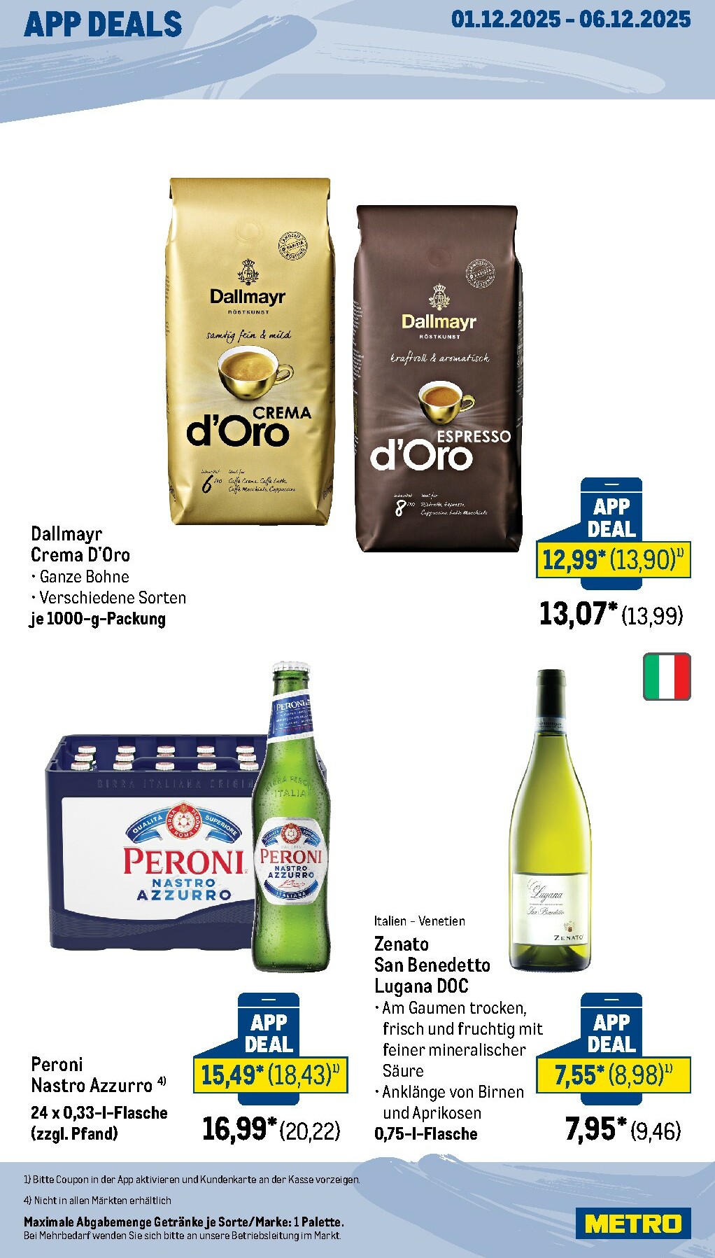metro - Metro - App-Deals-Prospekt gültig vom 01.12. bis 06.12. - page: 2