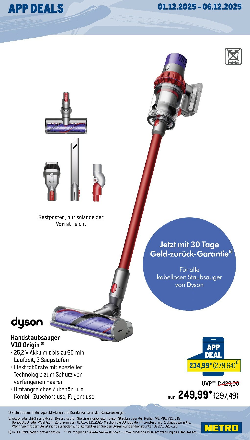 metro - Metro - App-Deals-Prospekt gültig vom 01.12. bis 06.12. - page: 3