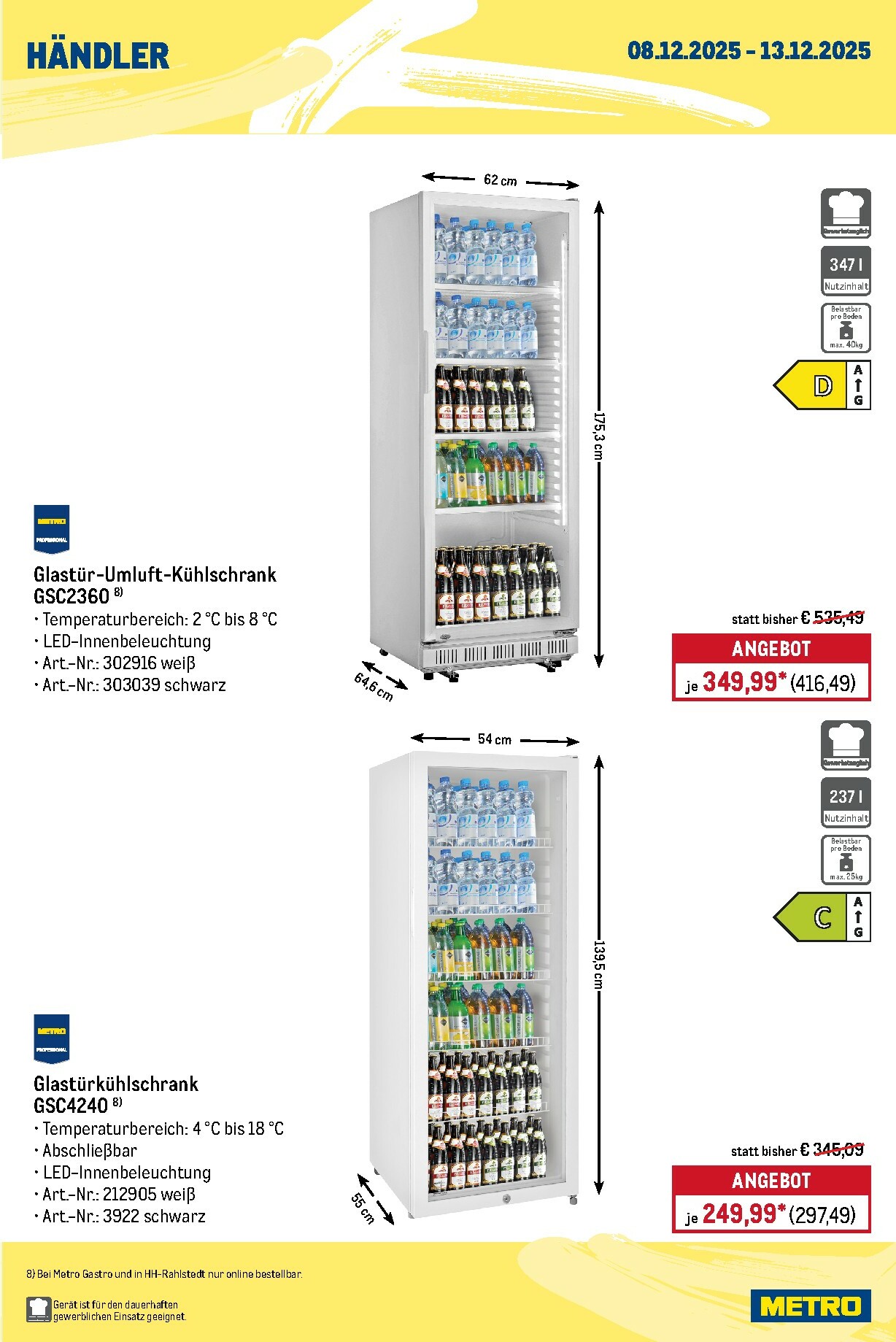 metro - Metro - Wochen-Angebote Händler-Prospekt gültig vom 08.12. bis 13.12. - page: 5
