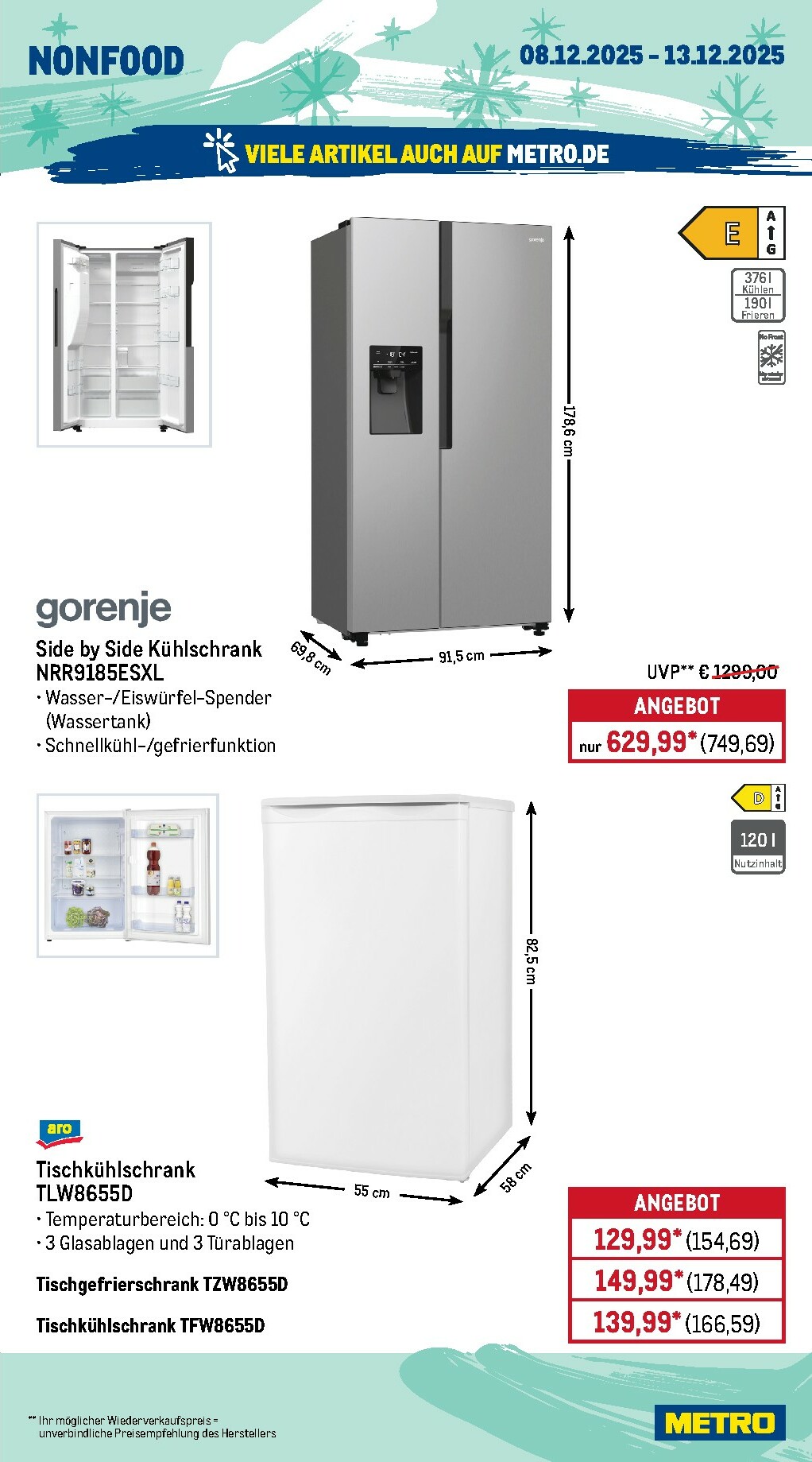 metro - Metro - Wochen-Angebote-Prospekt gültig vom 08.12. bis 13.12. - page: 20