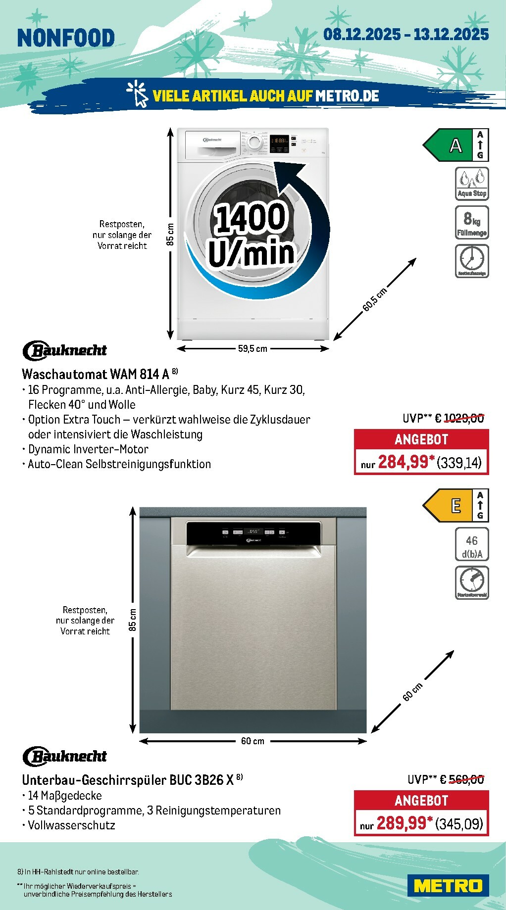 metro - Metro - Wochen-Angebote-Prospekt gültig vom 08.12. bis 13.12. - page: 19