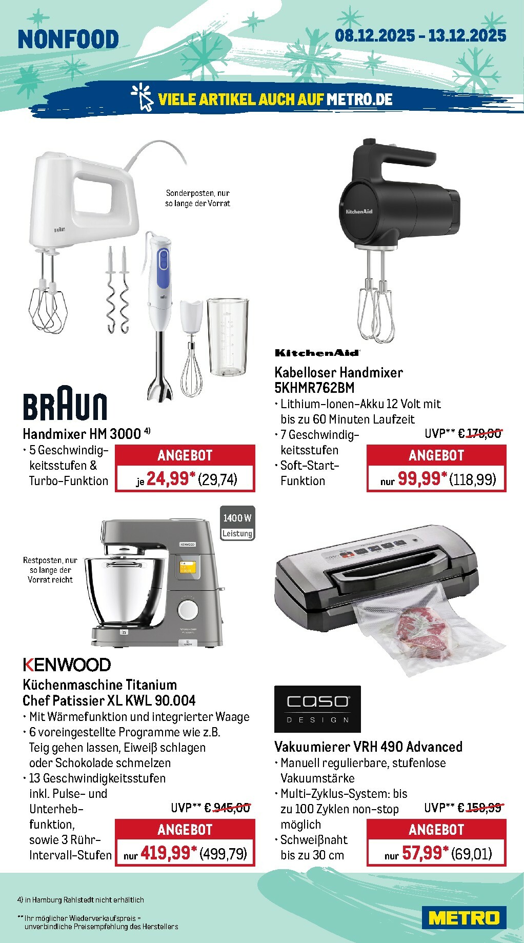 metro - Metro - Wochen-Angebote-Prospekt gültig vom 08.12. bis 13.12. - page: 21