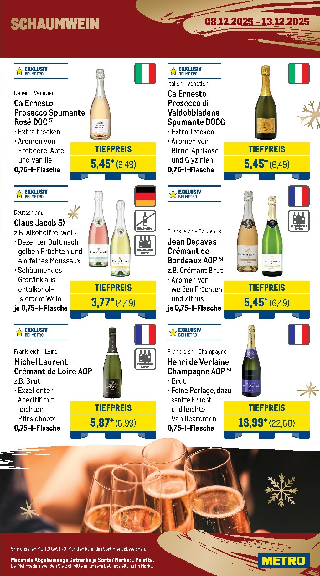 metro - Metro - Wochen-Angebote Gastro-Prospekt gültig vom 08.12. bis 13.12. - page: 16