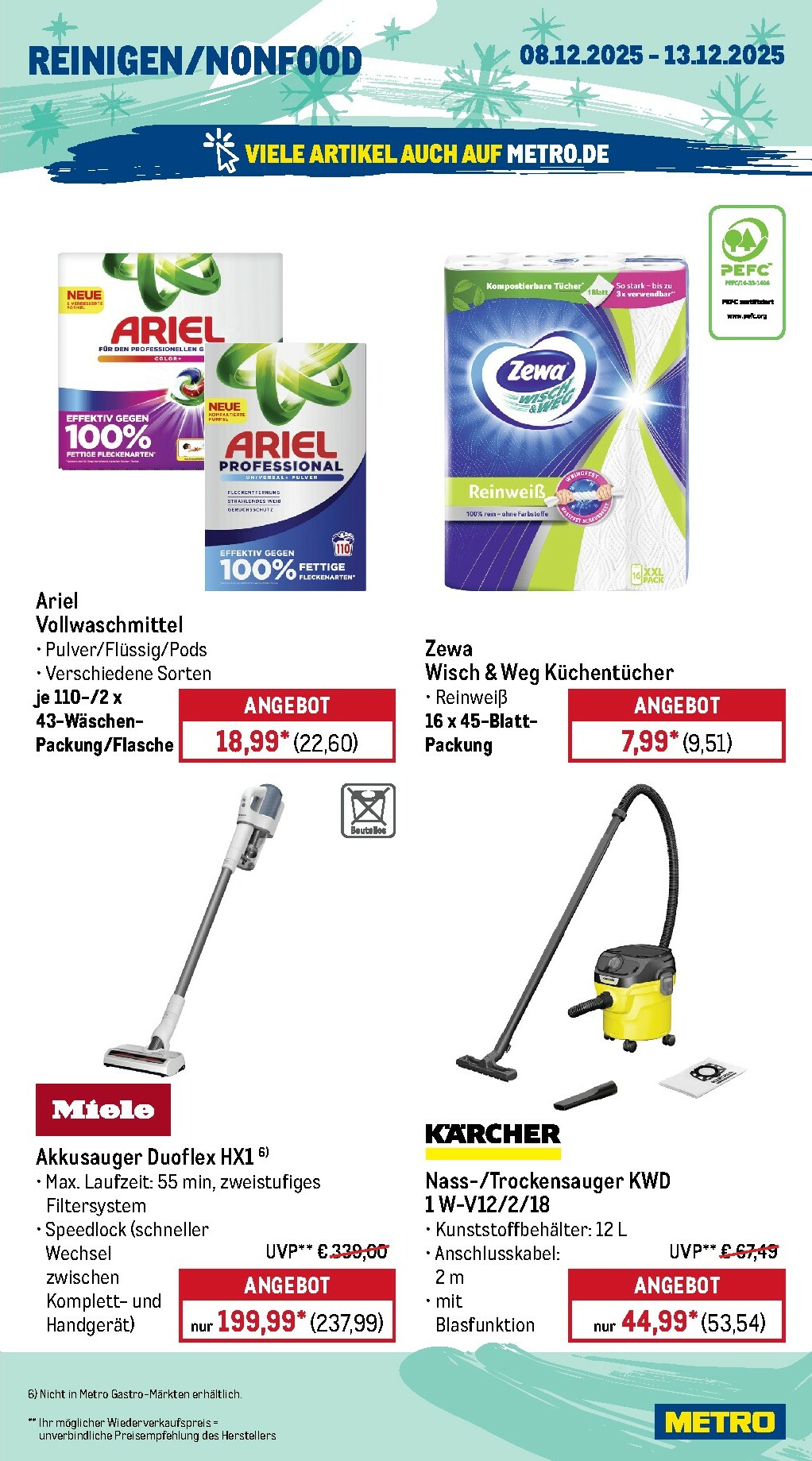 metro - Metro - Wochen-Angebote Gastro-Prospekt gültig vom 08.12. bis 13.12. - page: 18