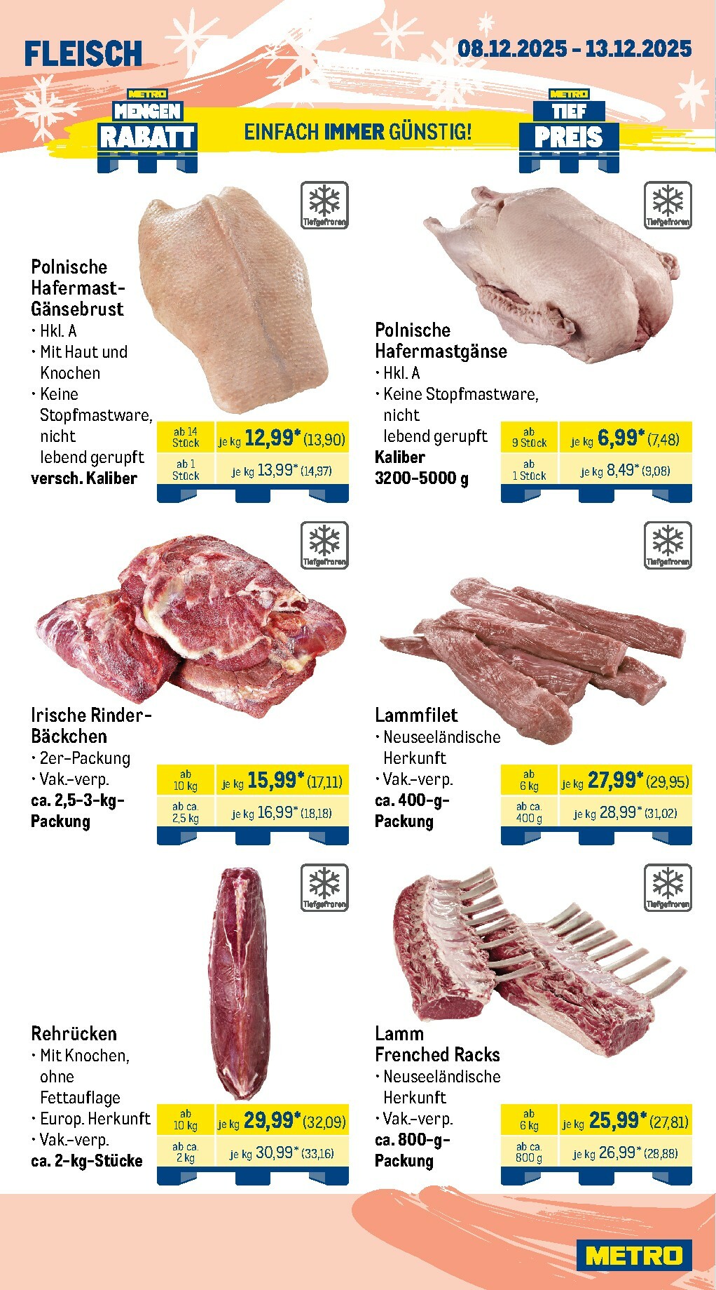 metro - Metro - Wochen-Angebote Gastro-Prospekt gültig vom 08.12. bis 13.12. - page: 4