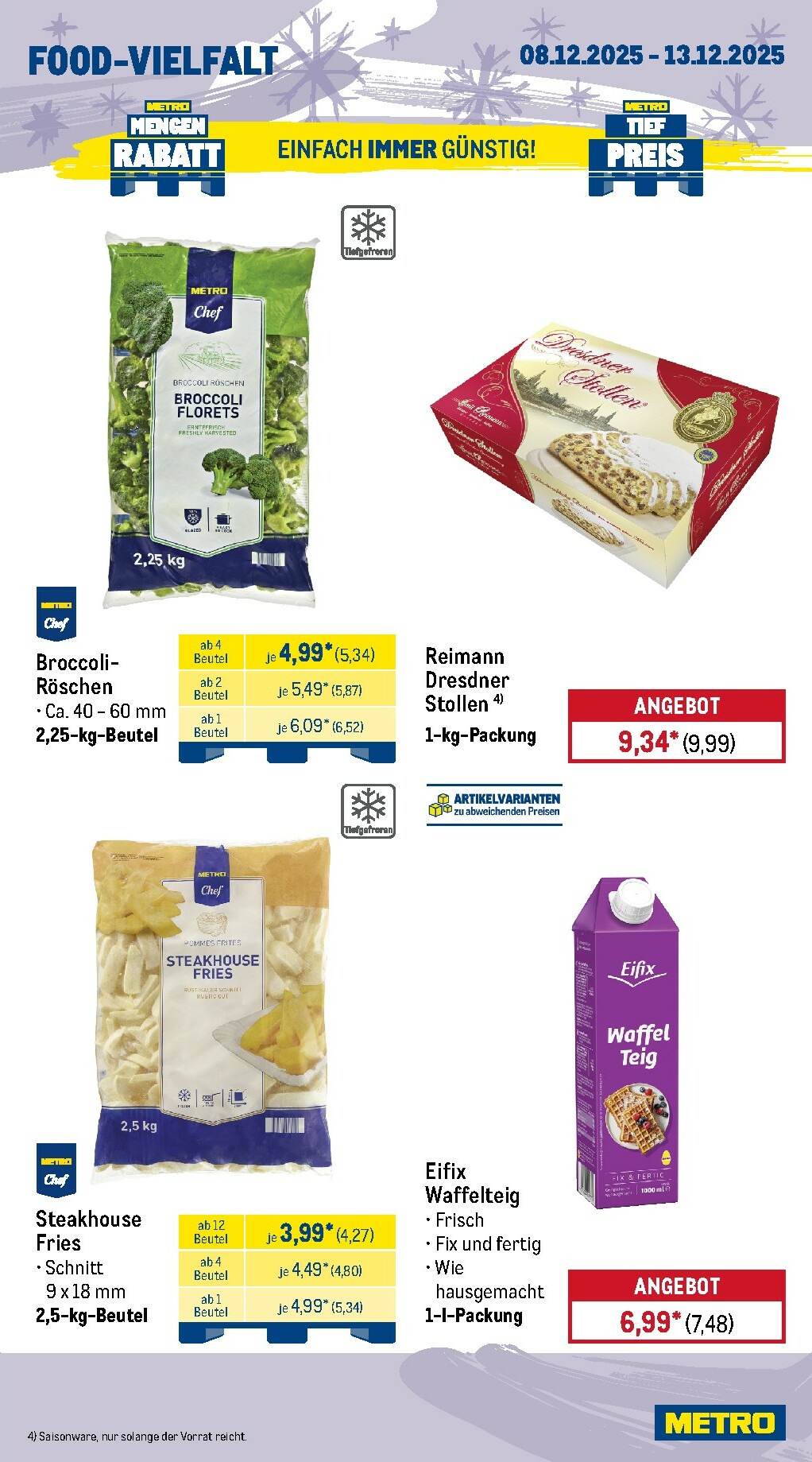 metro - Metro - Wochen-Angebote Gastro-Prospekt gültig vom 08.12. bis 13.12. - page: 12