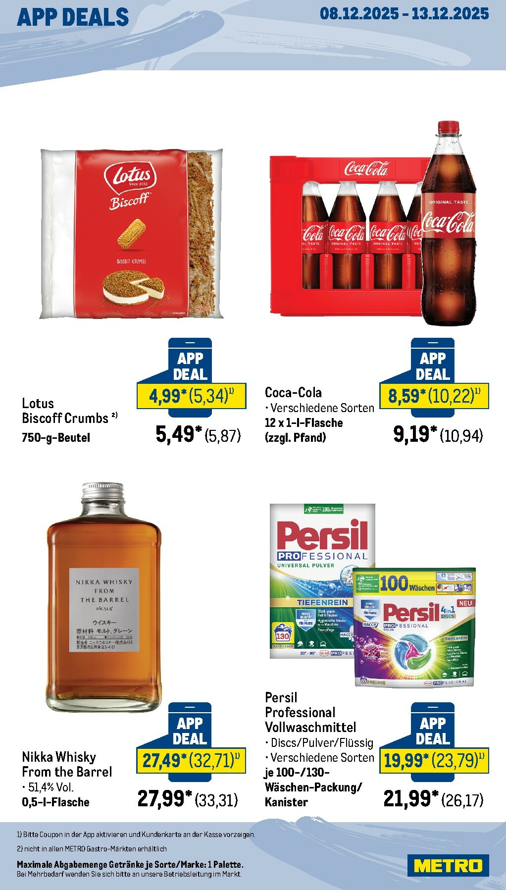 metro - Metro - App-Deals-Prospekt gültig vom 08.12. bis 13.12. - page: 2