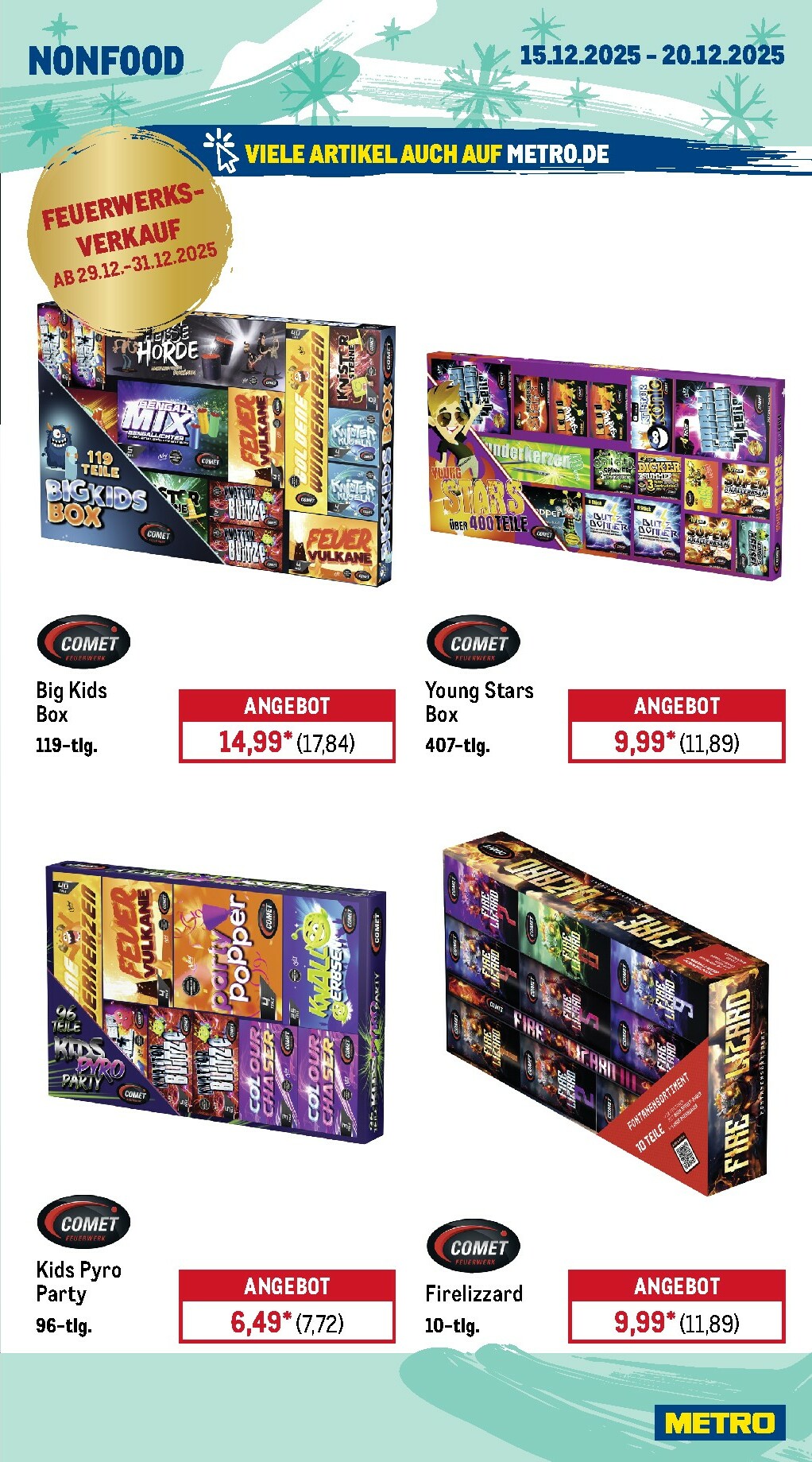 metro - Metro - Wochen-Angebote-Prospekt gültig vom 15.12. bis 20.12. - page: 25