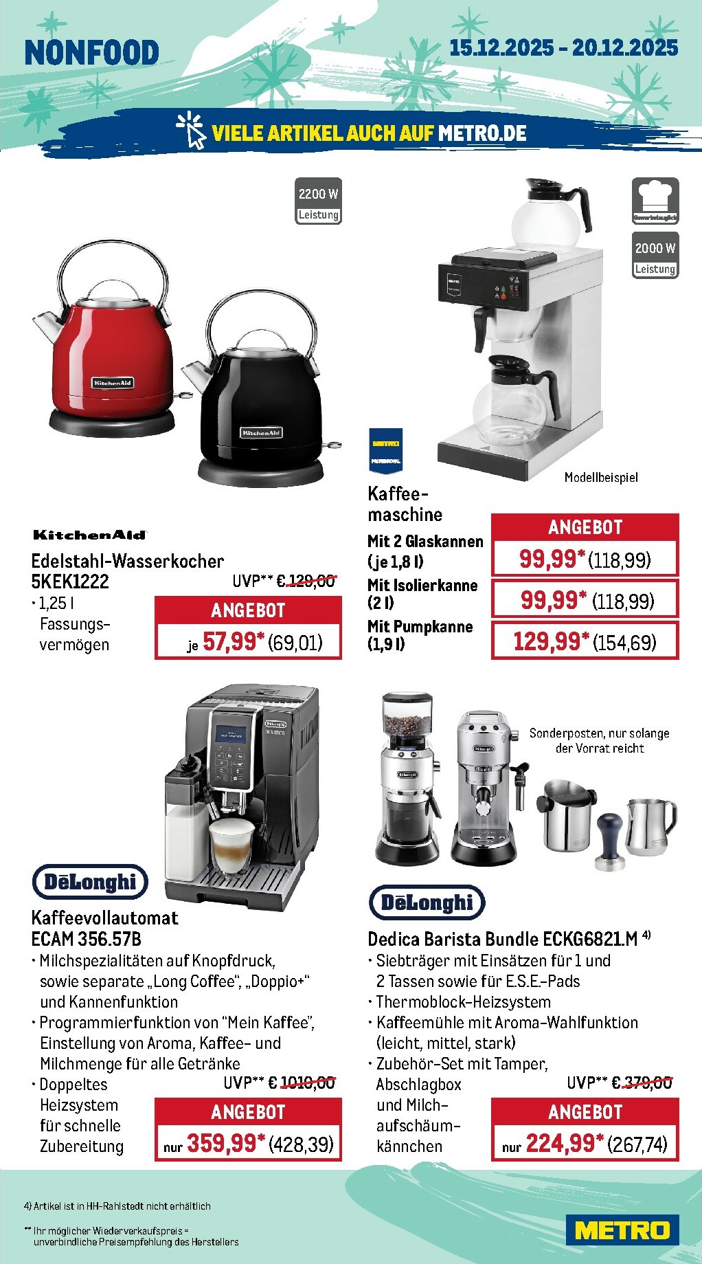 metro - Metro - Wochen-Angebote-Prospekt gültig vom 15.12. bis 20.12. - page: 21