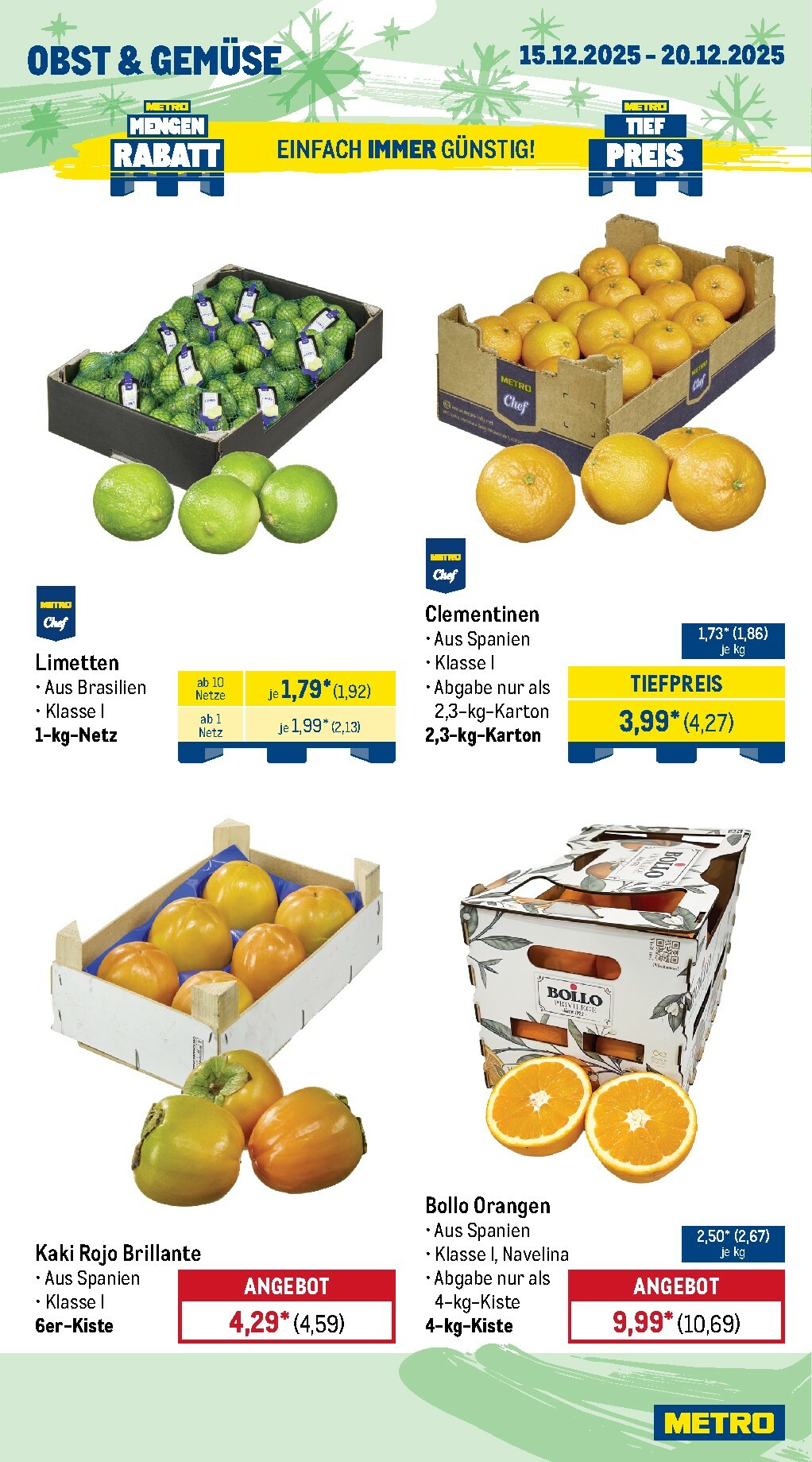 metro - Metro - Wochen-Angebote-Prospekt gültig vom 15.12. bis 20.12. - page: 8