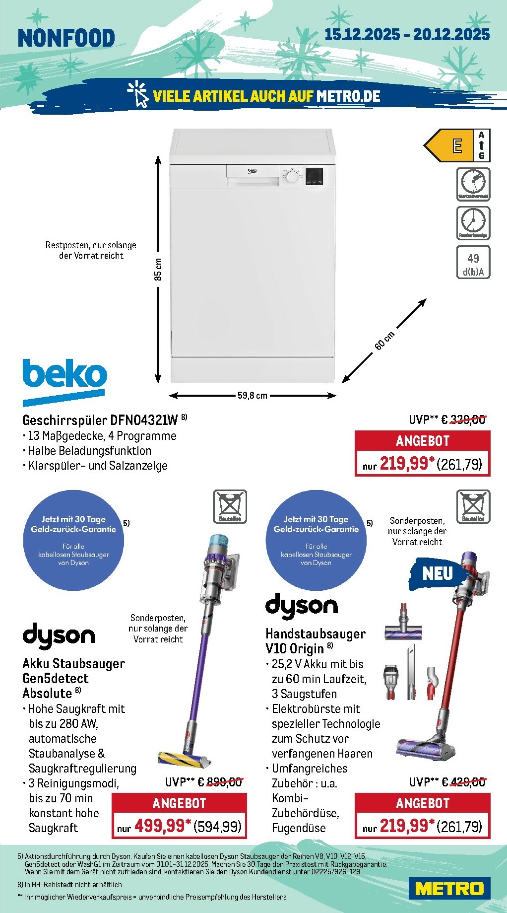 metro - Metro - Wochen-Angebote-Prospekt gültig vom 15.12. bis 20.12. - page: 19