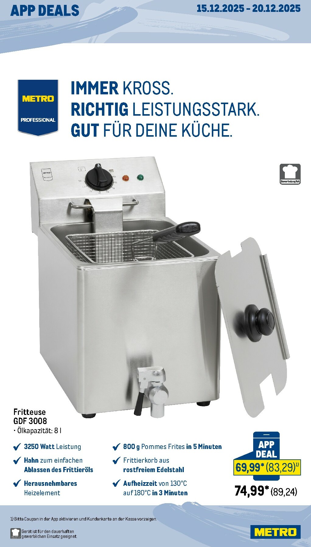 metro - Metro - App-Deals-Prospekt gültig vom 15.12. bis 20.12. - page: 4