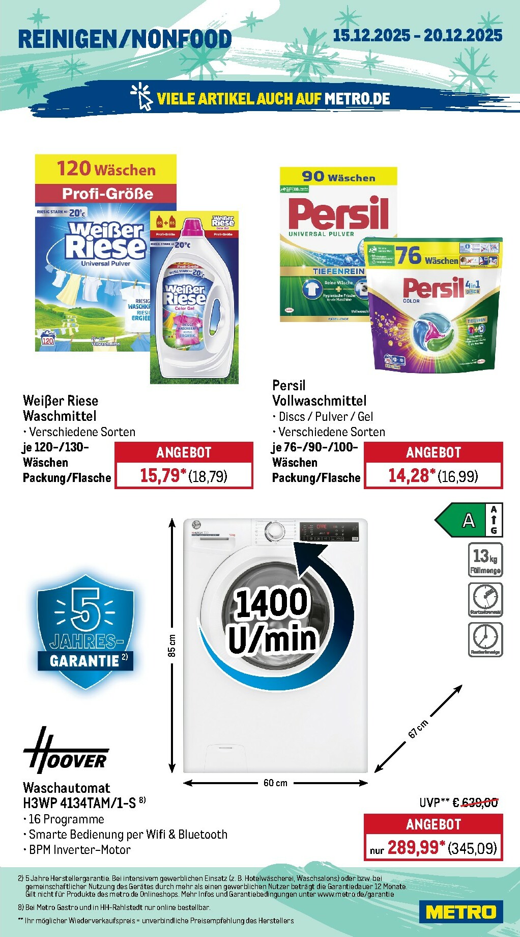 metro - Metro - Wochen-Angebote Gastro-Prospekt gültig vom 15.12. bis 20.12. - page: 17