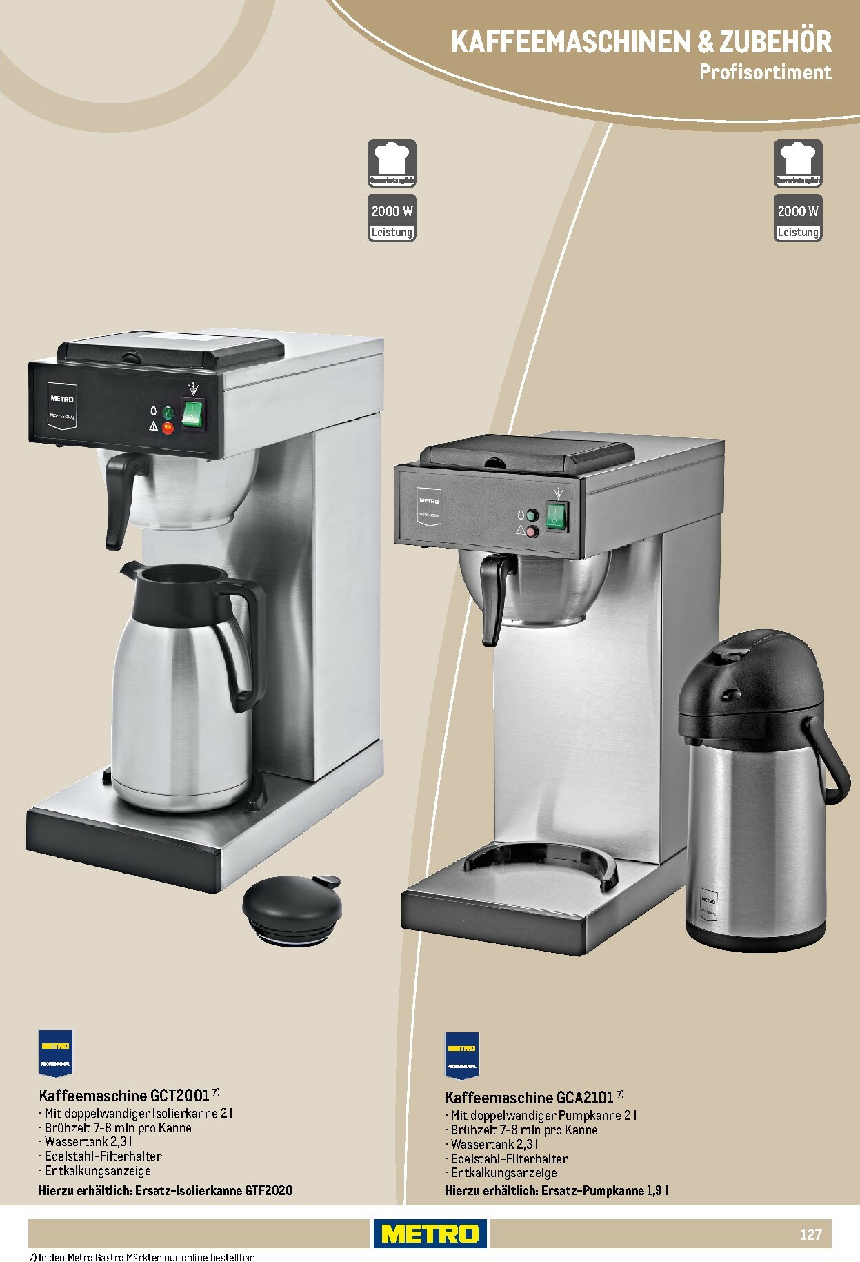 metro - Metro - Non Food Sortiment-Prospekt gültig vom 01.10. bis 31.03. - page: 127