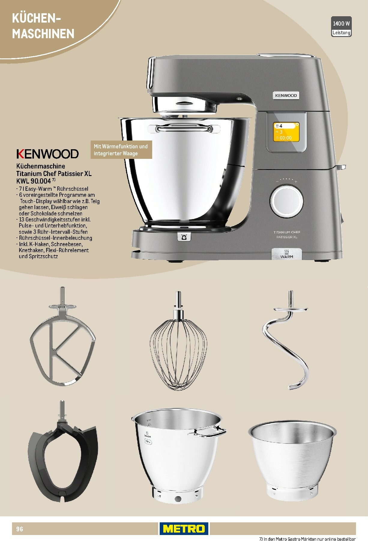 metro - Metro - Non Food Sortiment-Prospekt gültig vom 01.10. bis 31.03. - page: 96