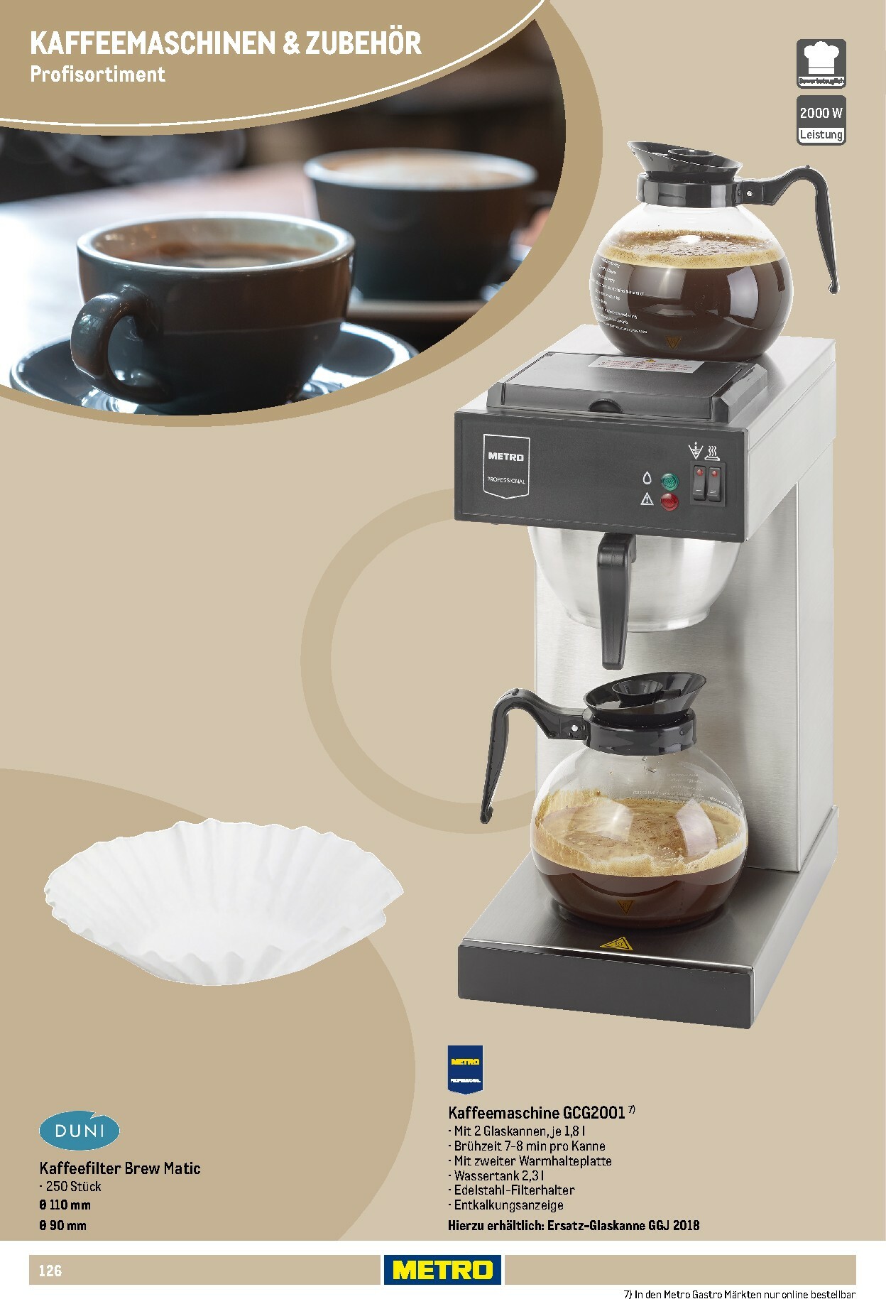 metro - Metro - Non Food Sortiment-Prospekt gültig vom 01.10. bis 31.03. - page: 126