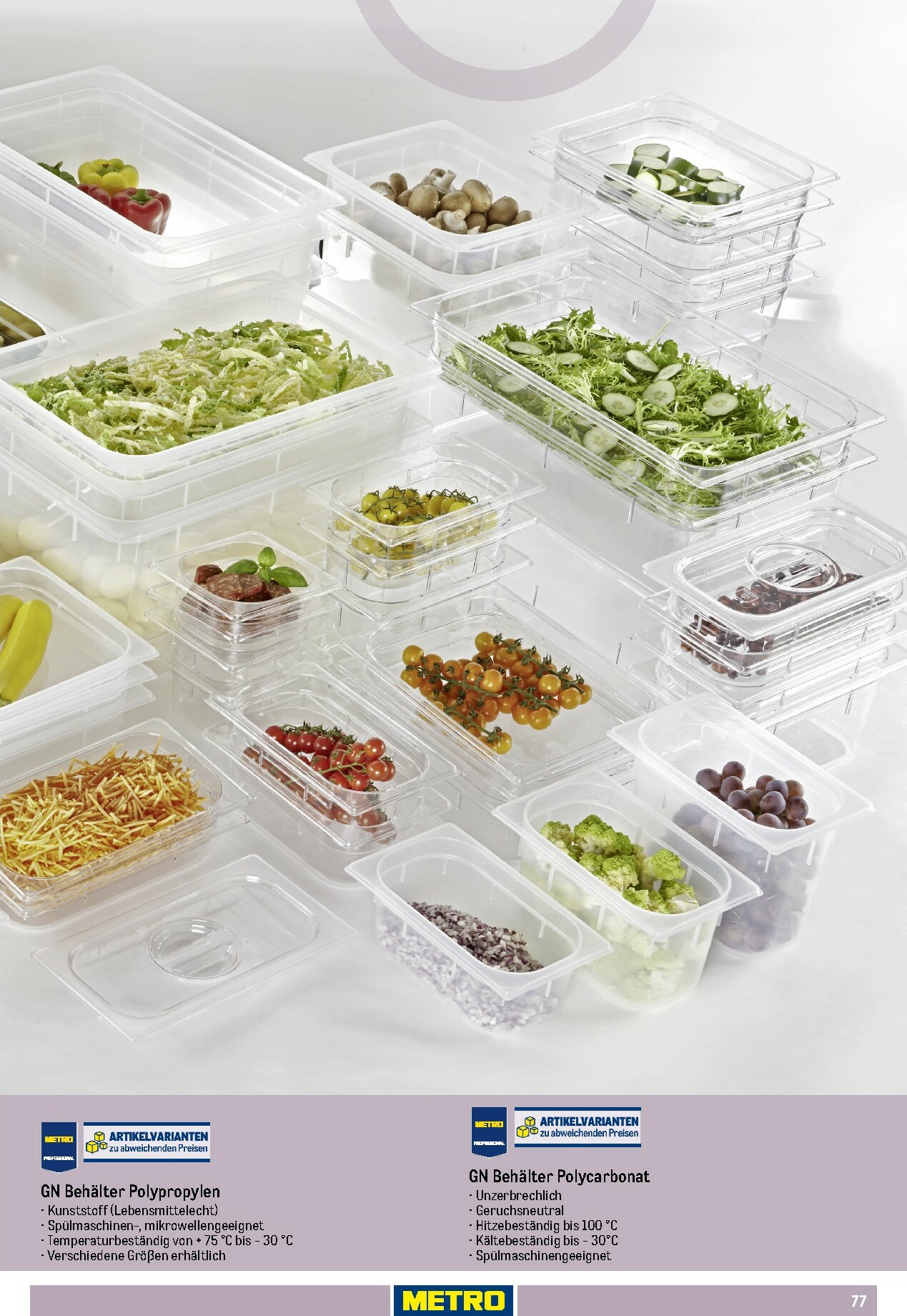 metro - Metro - Non Food Sortiment-Prospekt gültig vom 01.10. bis 31.03. - page: 77
