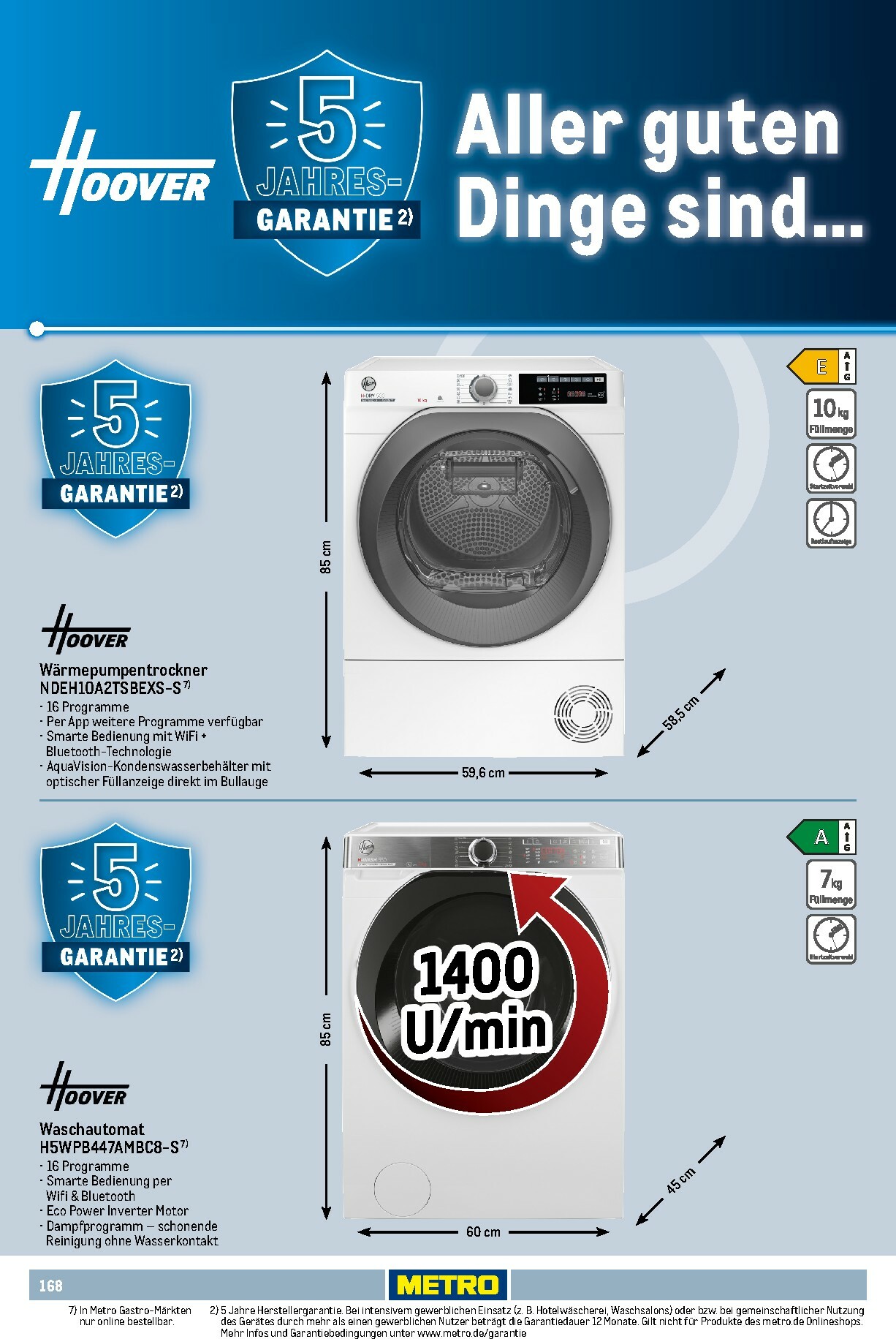 metro - Metro - Non Food Sortiment-Prospekt gültig vom 01.10. bis 31.03. - page: 168