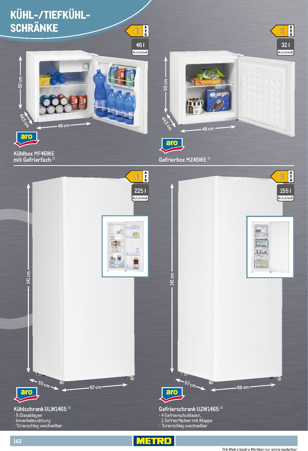 metro - Metro - Non Food Sortiment-Prospekt gültig vom 01.10. bis 31.03. - page: 162