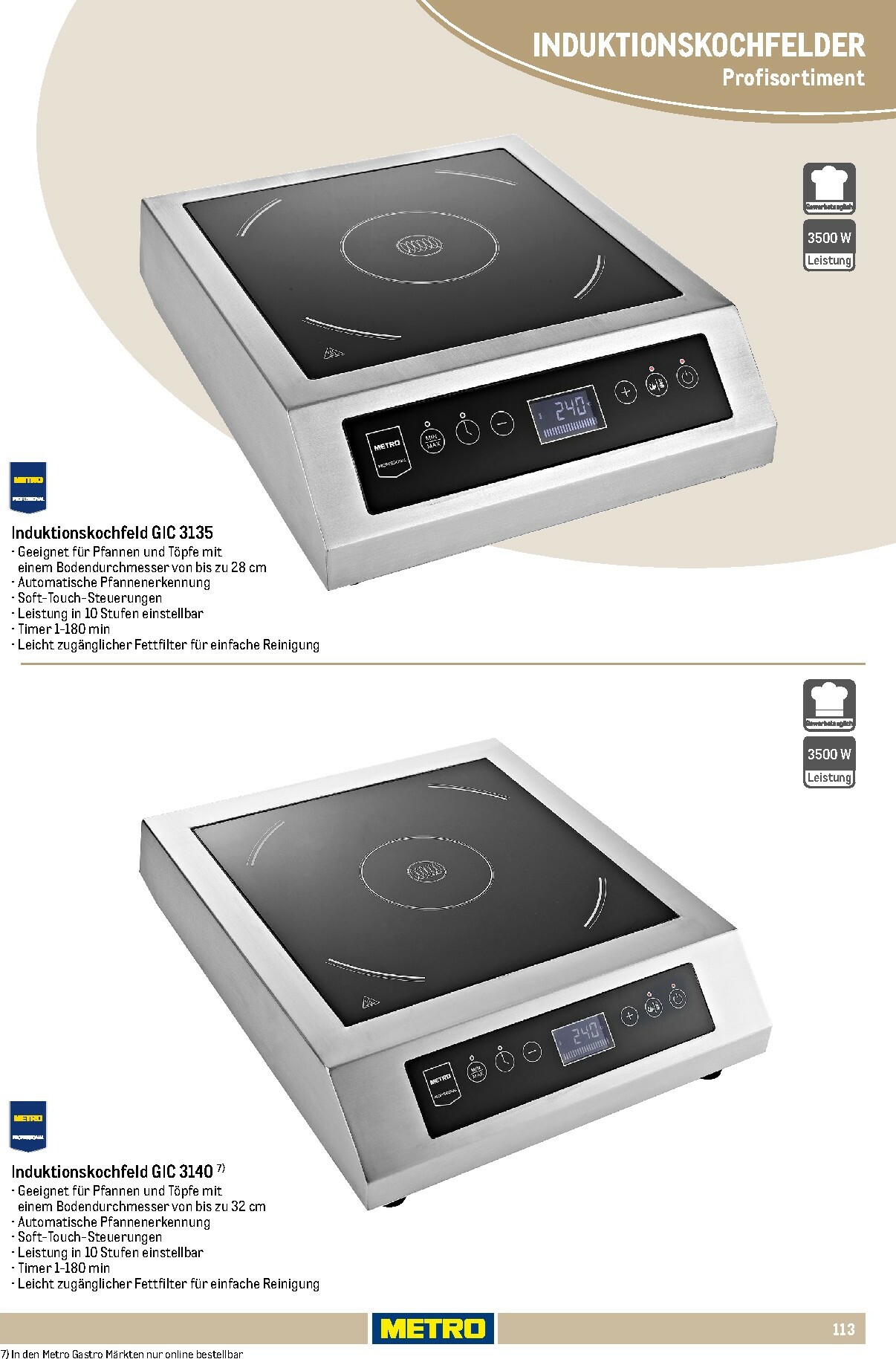 metro - Metro - Non Food Sortiment-Prospekt gültig vom 01.10. bis 31.03. - page: 113