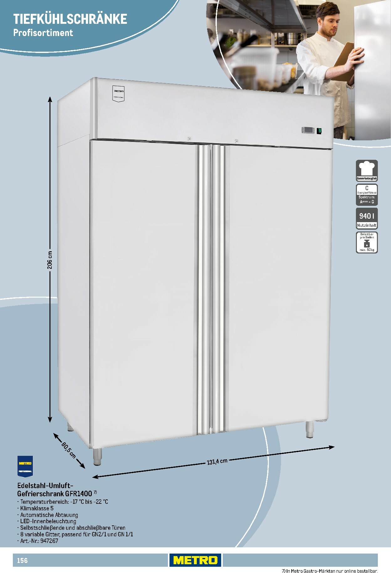 metro - Metro - Non Food Sortiment-Prospekt gültig vom 01.10. bis 31.03. - page: 156