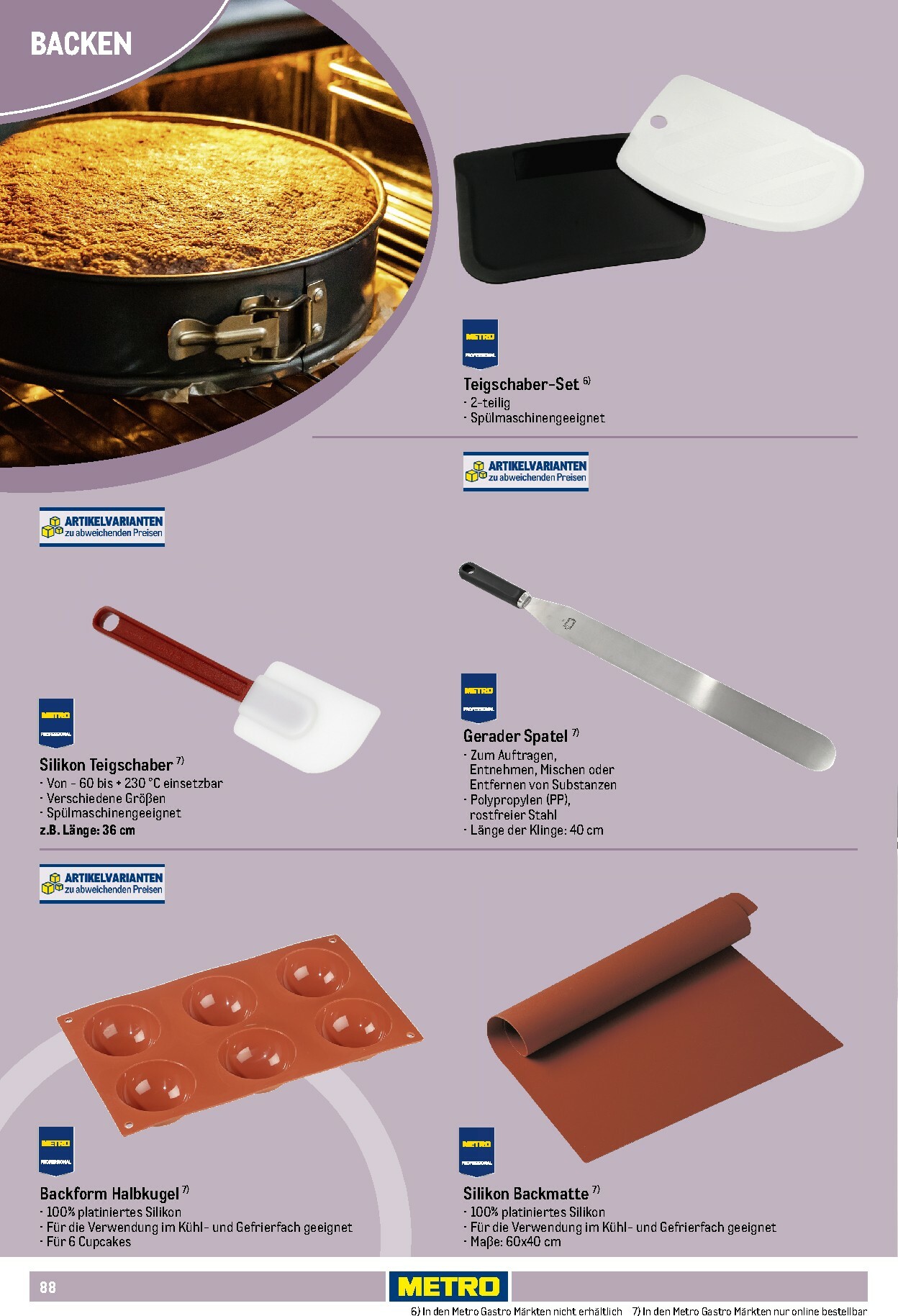 metro - Metro - Non Food Sortiment-Prospekt gültig vom 01.10. bis 31.03. - page: 88