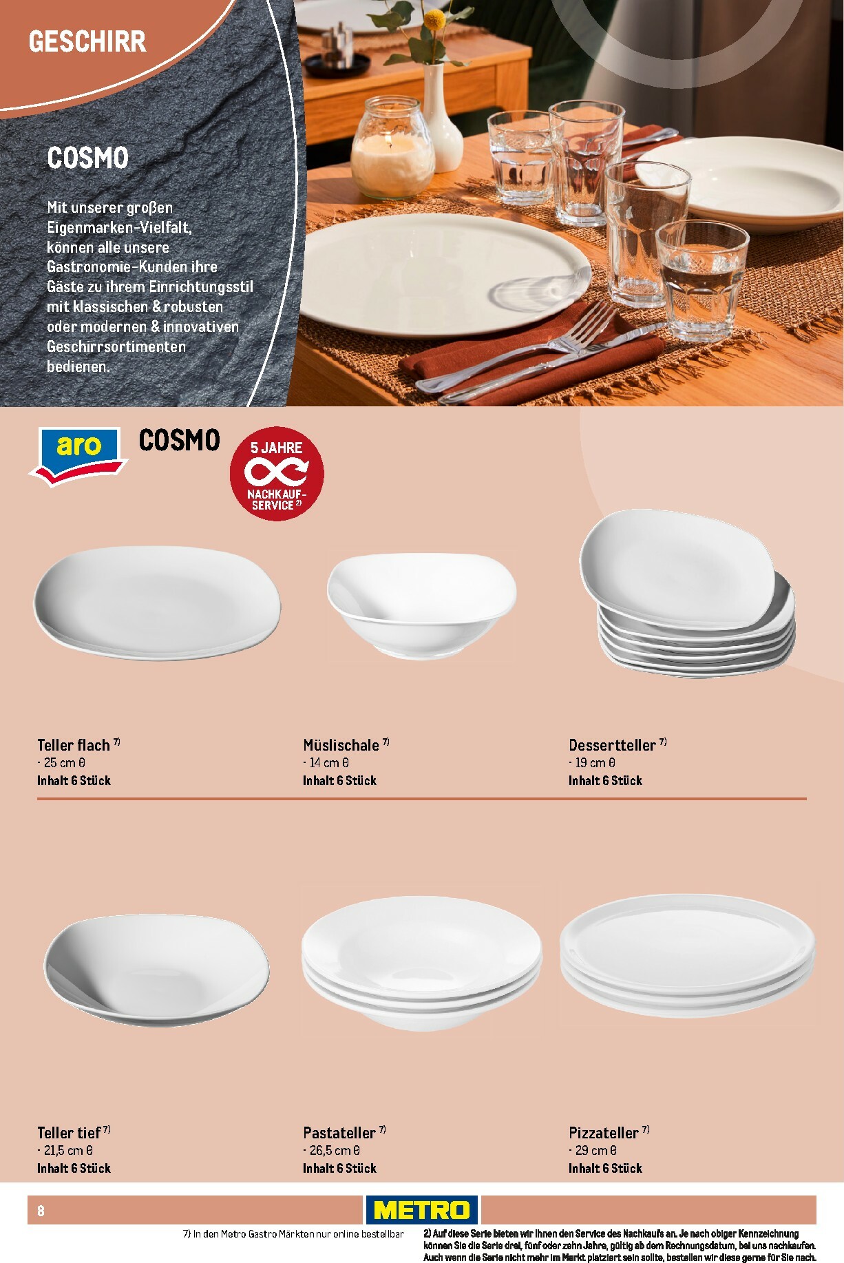 metro - Metro - Non Food Sortiment-Prospekt gültig vom 01.10. bis 31.03. - page: 8