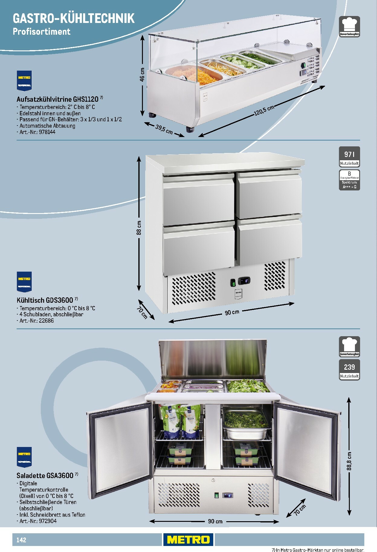 metro - Metro - Non Food Sortiment-Prospekt gültig vom 01.10. bis 31.03. - page: 142