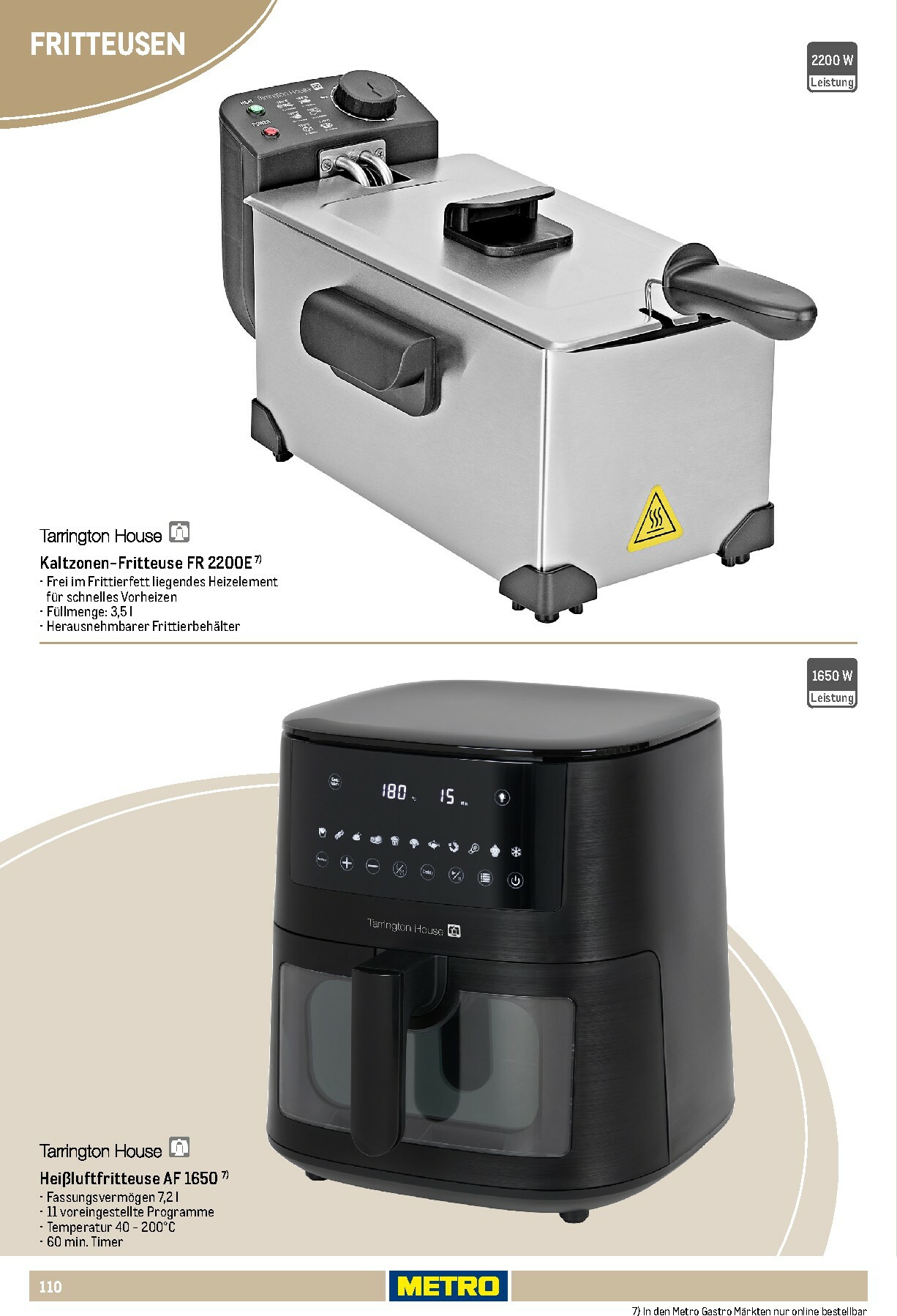 metro - Metro - Non Food Sortiment-Prospekt gültig vom 01.10. bis 31.03. - page: 110