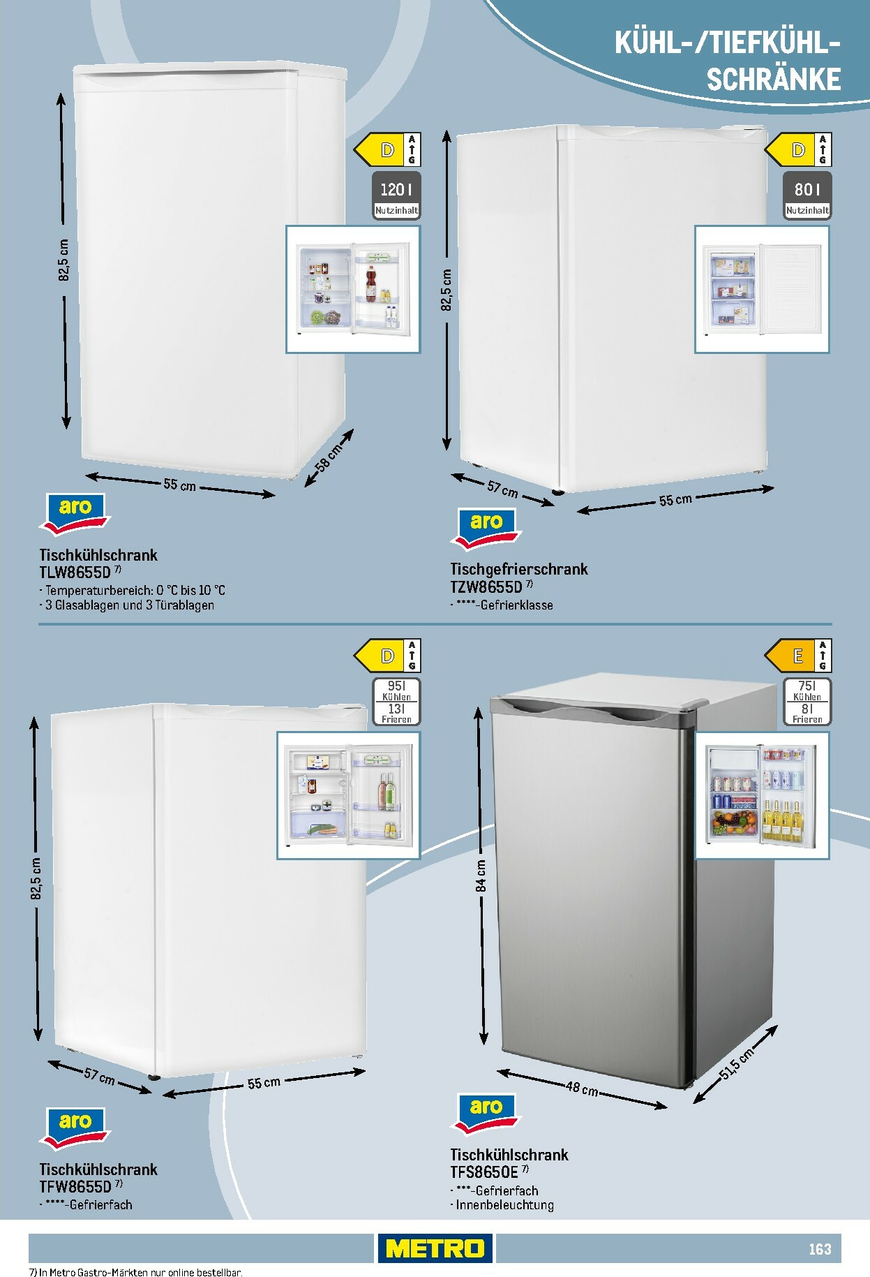 metro - Metro - Non Food Sortiment-Prospekt gültig vom 01.10. bis 31.03. - page: 163