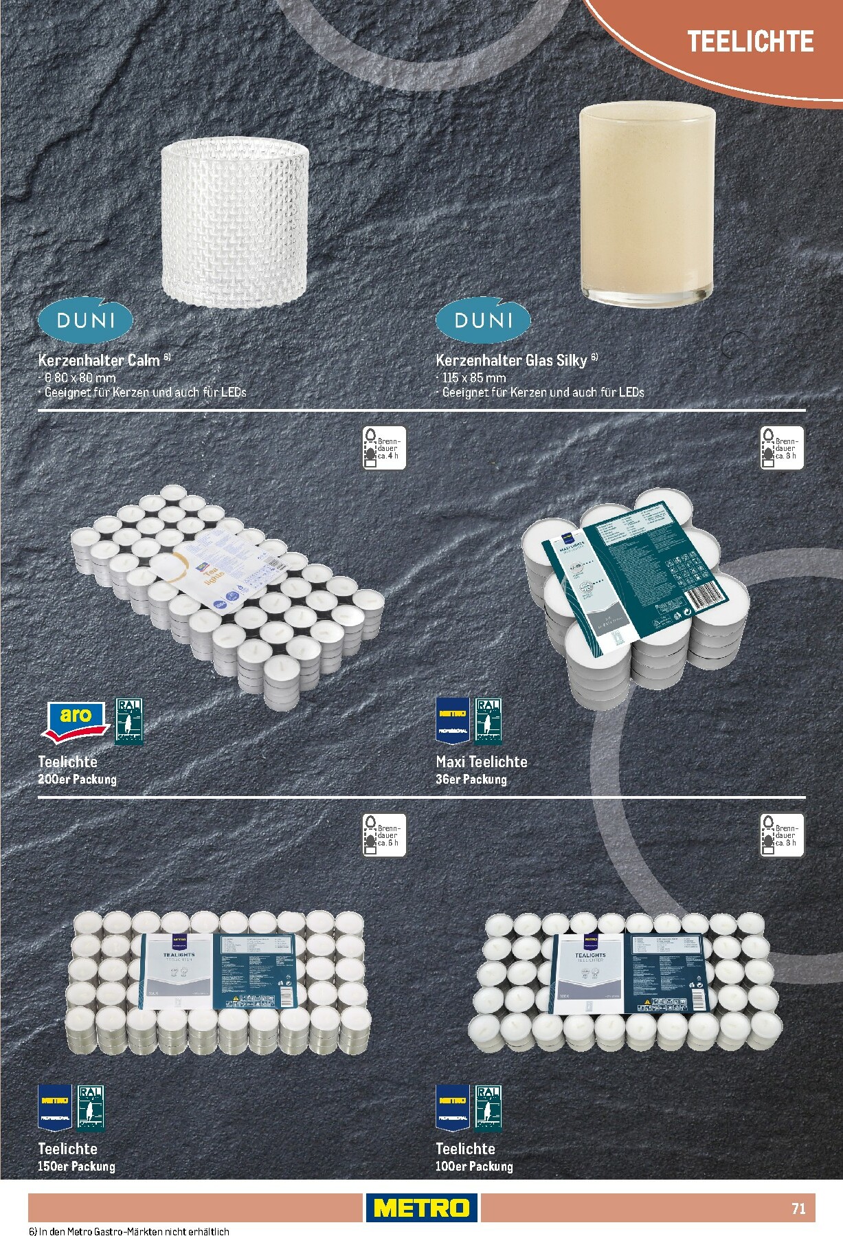metro - Metro - Non Food Sortiment-Prospekt gültig vom 01.10. bis 31.03. - page: 71