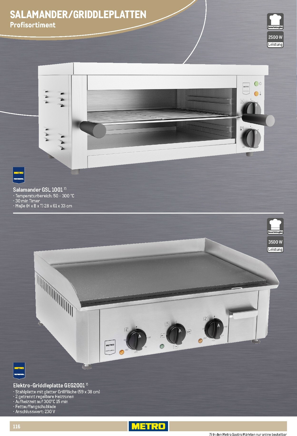 metro - Metro - Non Food Sortiment-Prospekt gültig vom 01.10. bis 31.03. - page: 116