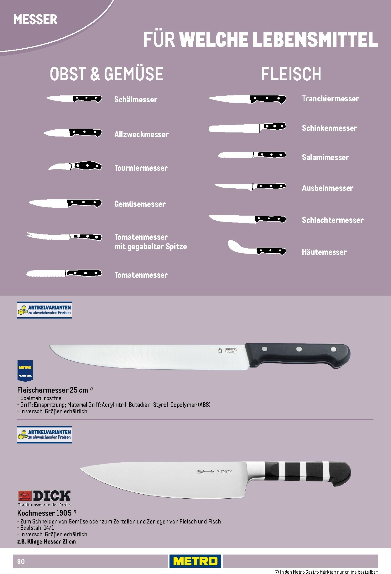 metro - Metro - Non Food Sortiment-Prospekt gültig vom 01.10. bis 31.03. - page: 80