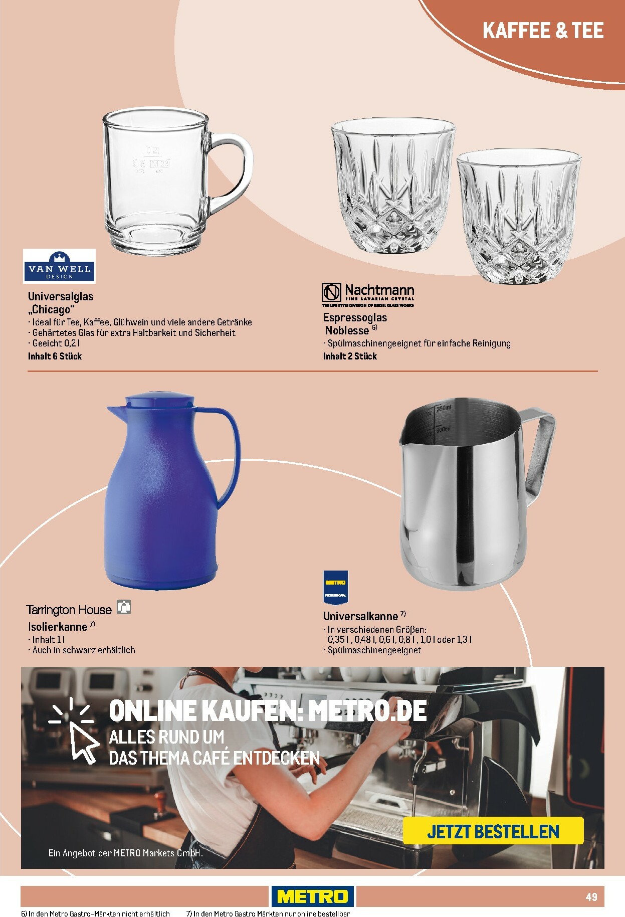 metro - Metro - Non Food Sortiment-Prospekt gültig vom 01.10. bis 31.03. - page: 49