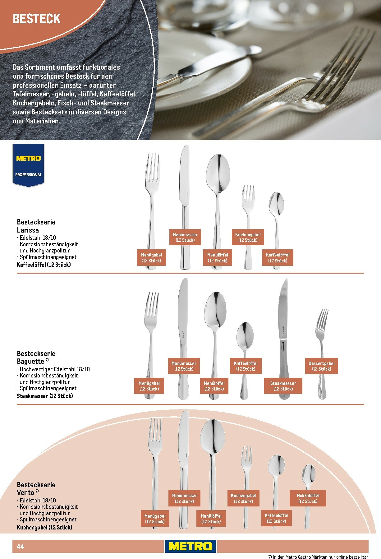 metro - Metro - Non Food Sortiment-Prospekt gültig vom 01.10. bis 31.03. - page: 44