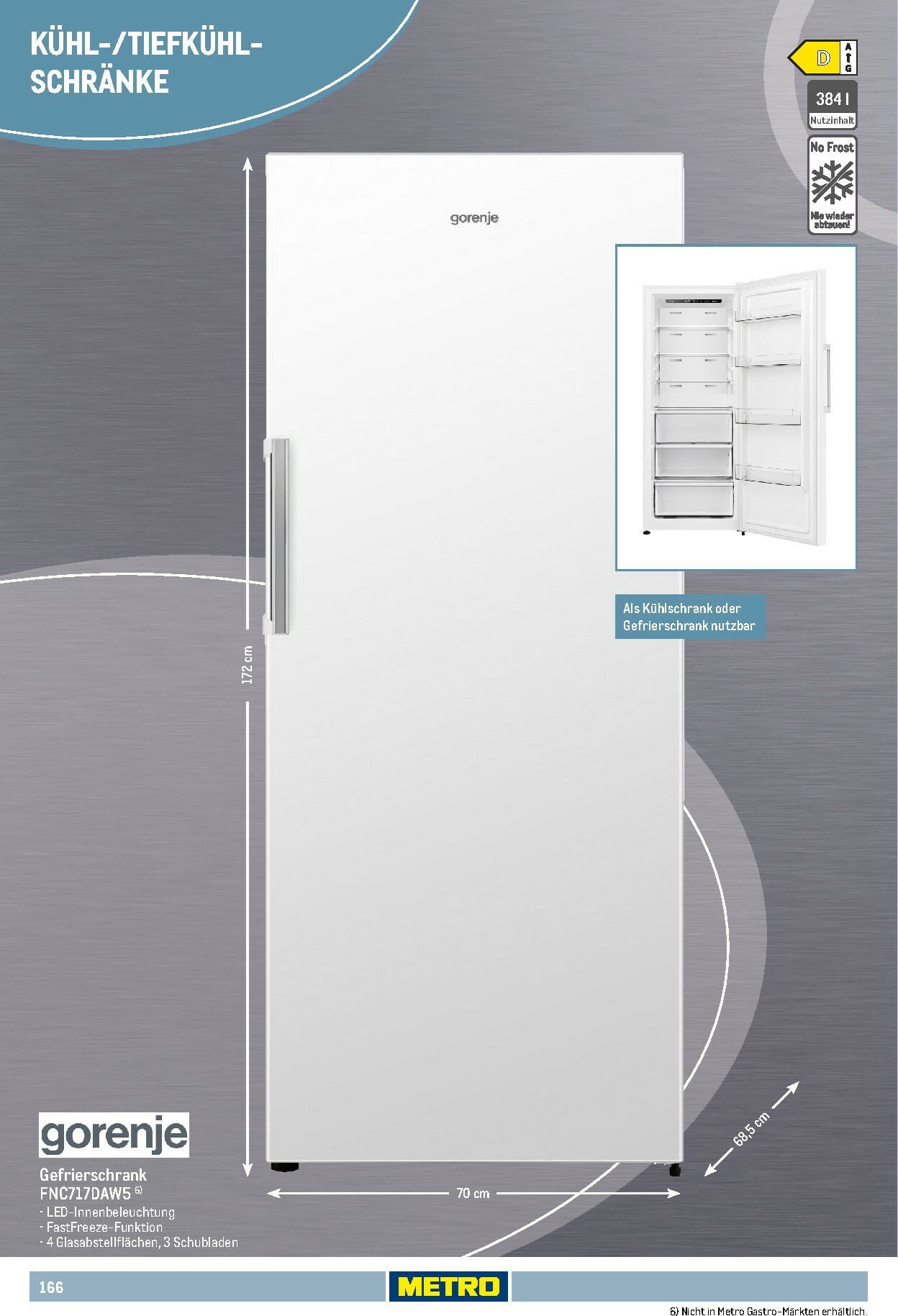 metro - Metro - Non Food Sortiment-Prospekt gültig vom 01.10. bis 31.03. - page: 166