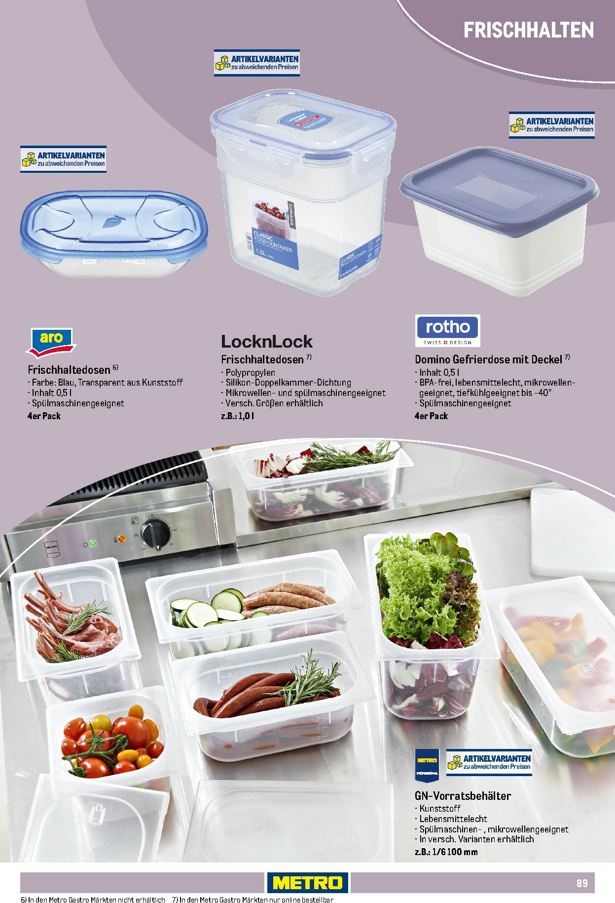 metro - Metro - Non Food Sortiment-Prospekt gültig vom 01.10. bis 31.03. - page: 89