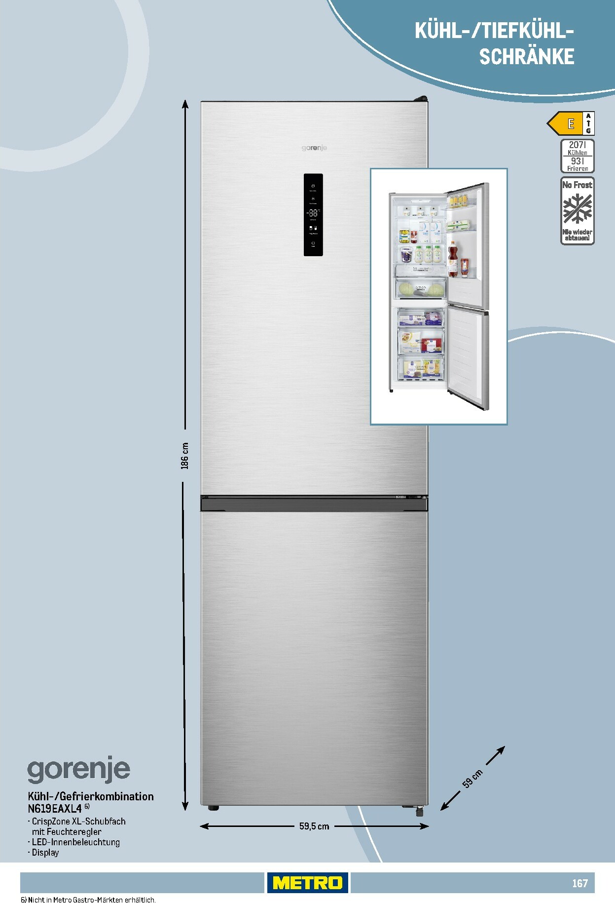 metro - Metro - Non Food Sortiment-Prospekt gültig vom 01.10. bis 31.03. - page: 167