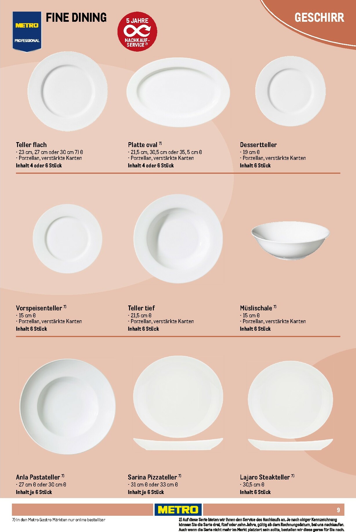 metro - Metro - Non Food Sortiment-Prospekt gültig vom 01.10. bis 31.03. - page: 9