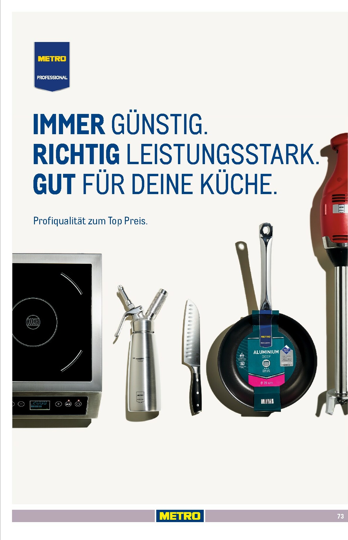 metro - Metro - Non Food Sortiment-Prospekt gültig vom 01.10. bis 31.03. - page: 73