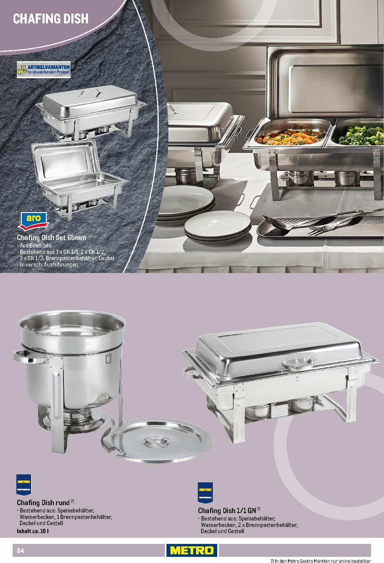 metro - Metro - Non Food Sortiment-Prospekt gültig vom 01.10. bis 31.03. - page: 84
