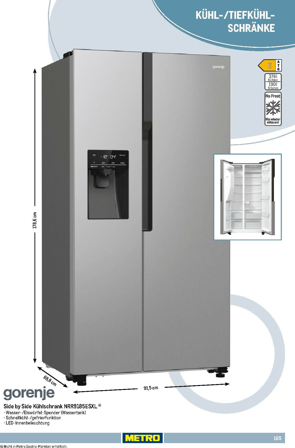 metro - Metro - Non Food Sortiment-Prospekt gültig vom 01.10. bis 31.03. - page: 165