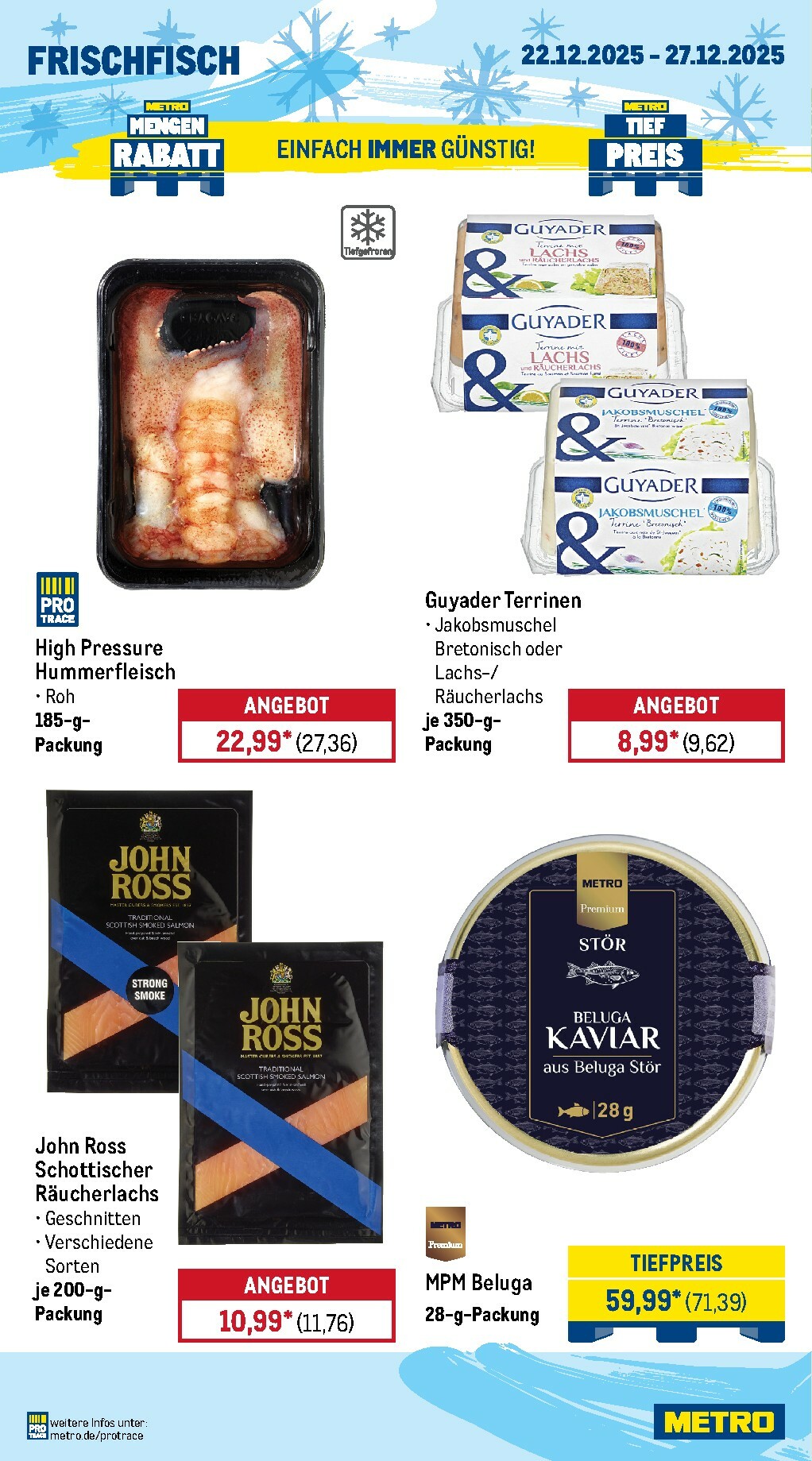 metro - Metro - Wochen-Angebote-Prospekt gültig vom 22.12. bis 27.12. - page: 6