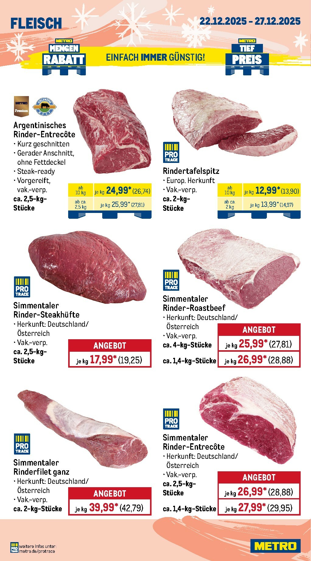 metro - Metro - Wochen-Angebote-Prospekt gültig vom 22.12. bis 27.12. - page: 2