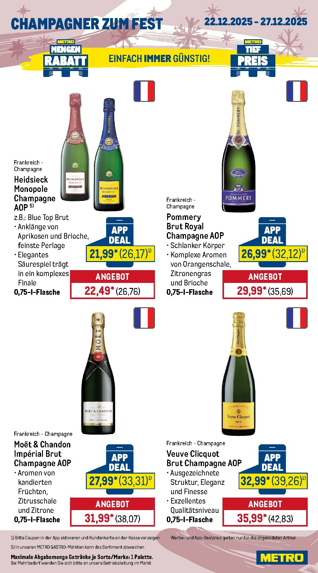 metro - Metro - Wochen-Angebote-Prospekt gültig vom 22.12. bis 27.12. - page: 17