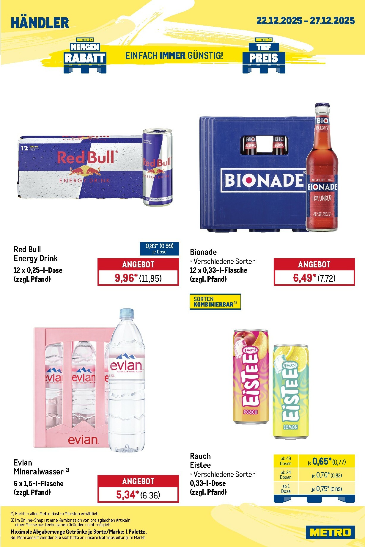 metro - Metro - Wochen-Angebote Händler-Prospekt gültig vom 22.12. bis 27.12. - page: 3