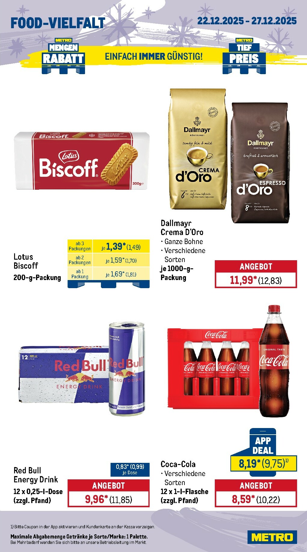 metro - Metro - Wochen-Angebote Gastro-Prospekt gültig vom 22.12. bis 27.12. - page: 13