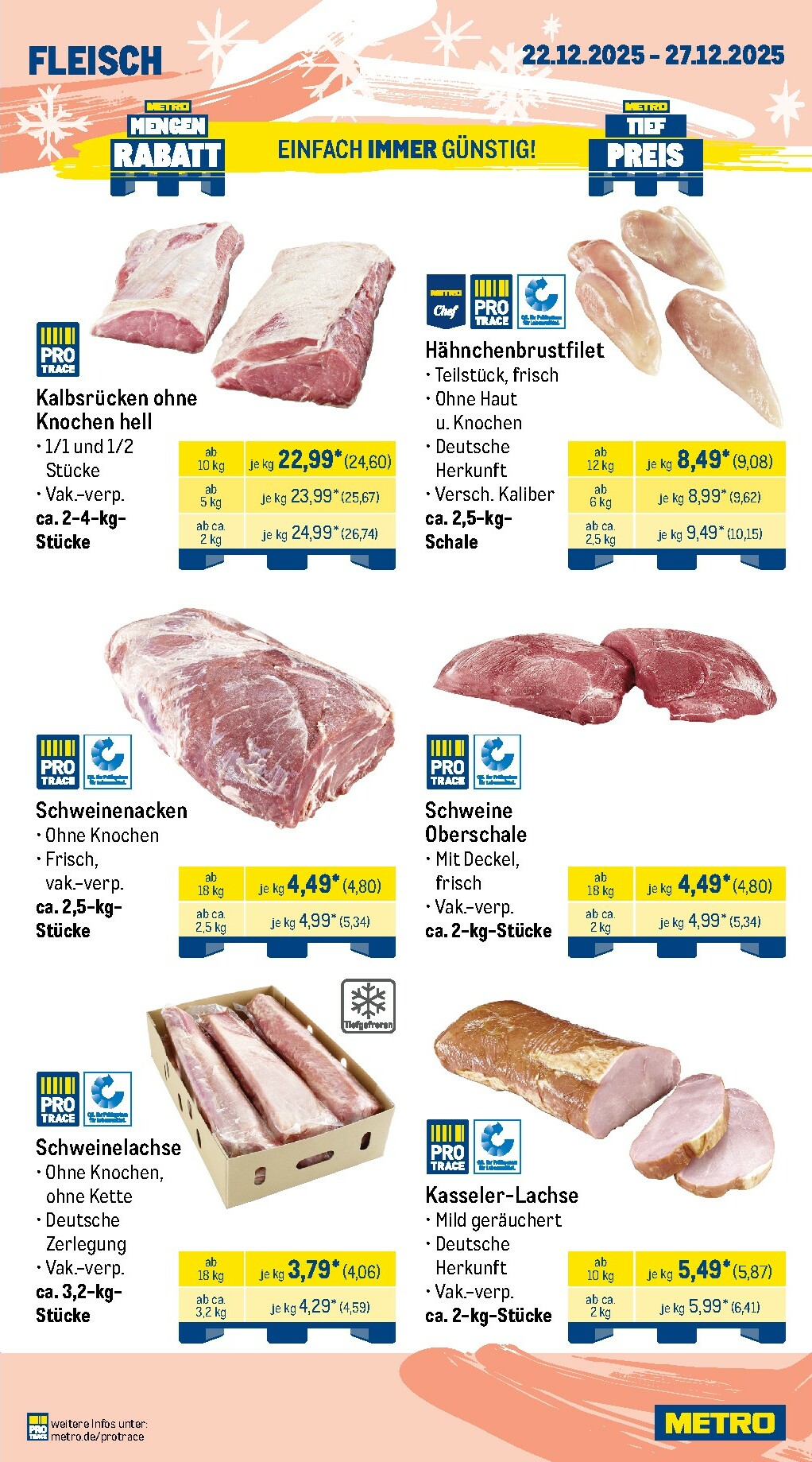 metro - Metro - Wochen-Angebote Gastro-Prospekt gültig vom 22.12. bis 27.12. - page: 3