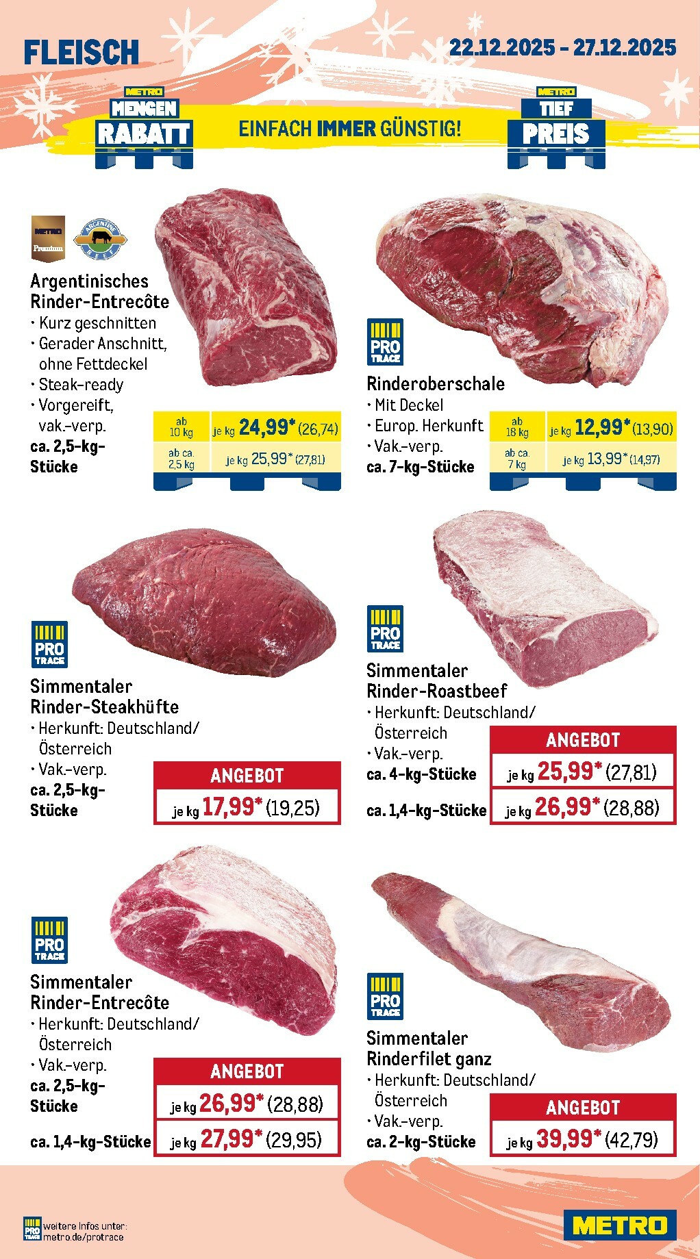 metro - Metro - Wochen-Angebote Gastro-Prospekt gültig vom 22.12. bis 27.12. - page: 2
