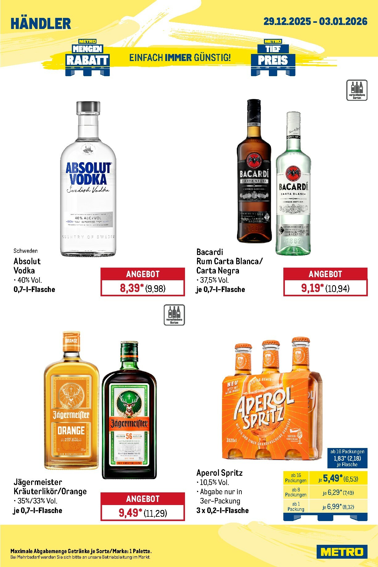 metro - Metro - Wochen-Angebote Händler-Prospekt gültig vom 29.12. bis 03.01. - page: 5